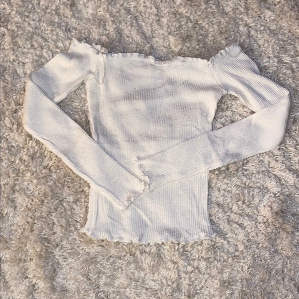 Off the shoulder blouse